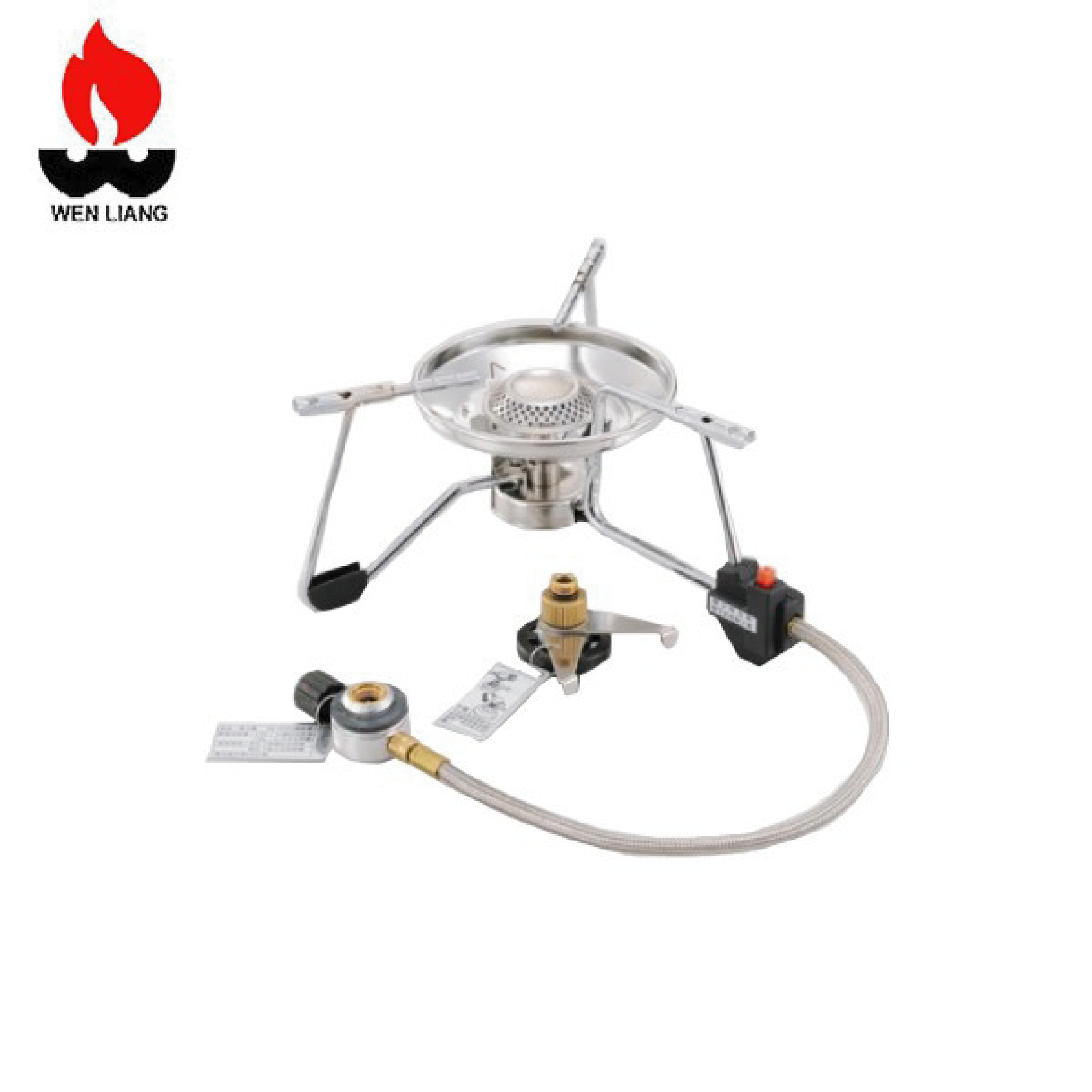 Wen Liang 文樑 Big Spider Stove 9706 超大蜘蛛爐 登山/露營/攻頂 50W09706