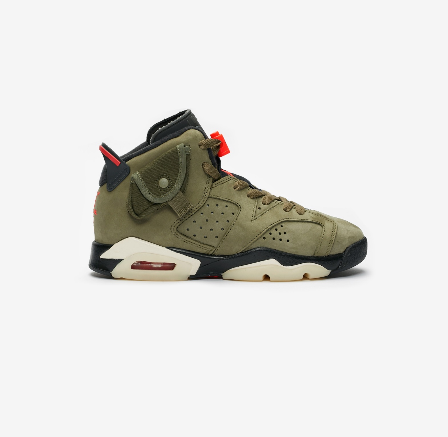 [現貨] Travis Scott x Air Jordan Retro 4 Olive GS CN1085-200