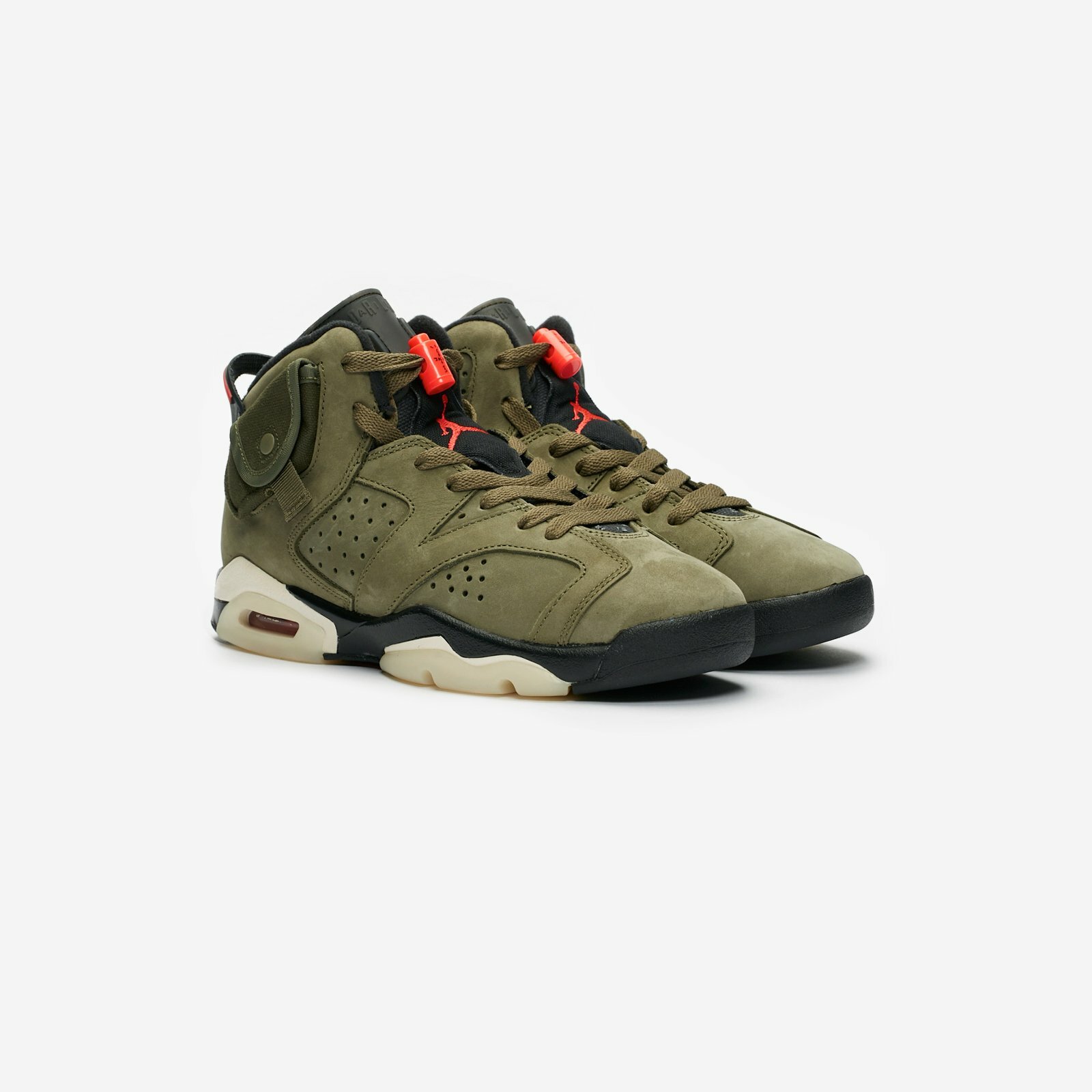 [現貨] Travis Scott x Air Jordan Retro 4 Olive GS CN1085-200