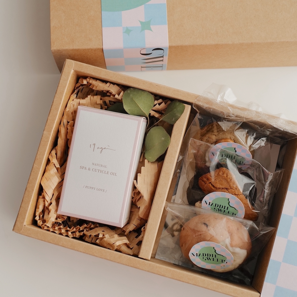 【情人節限定】19again x Maddie 棉花糖餅乾組