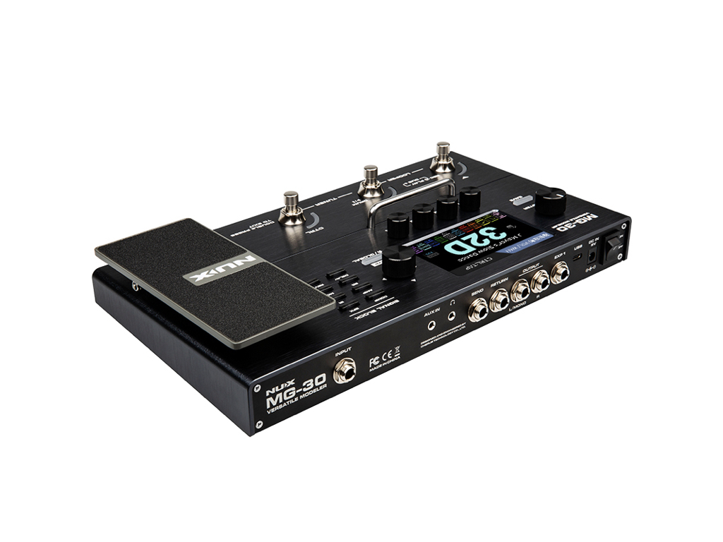 NUX NUX MG-30 吉他綜合效果器 贈原廠變壓器 內建IR Loop 節奏鼓機 第 3 張圖片｜三峽吉他 / Bass