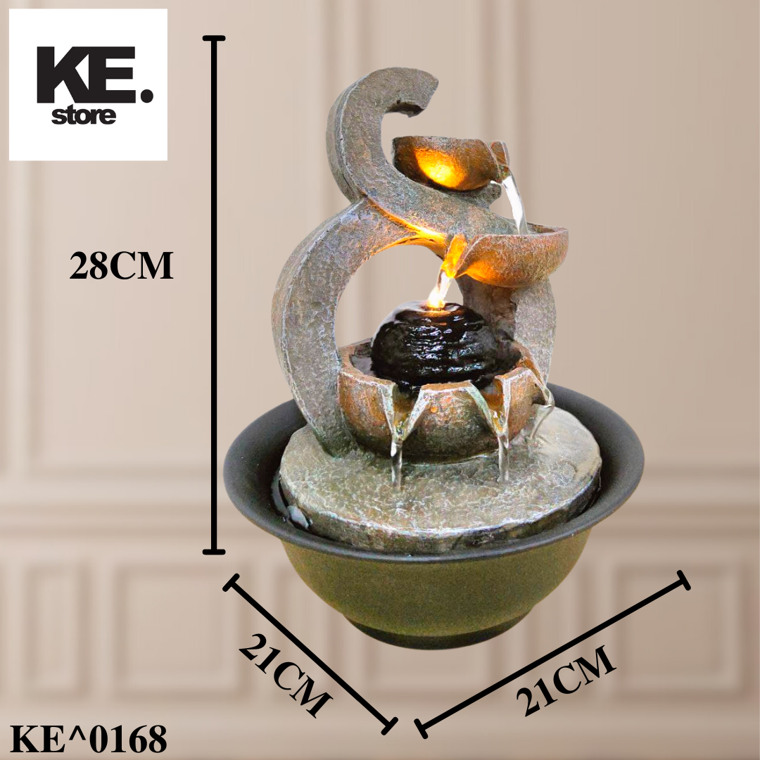 WATER FOUNTAIN INDOOR/FENG SHUI TABLETOP WATER FOUNTAIN/KE0168