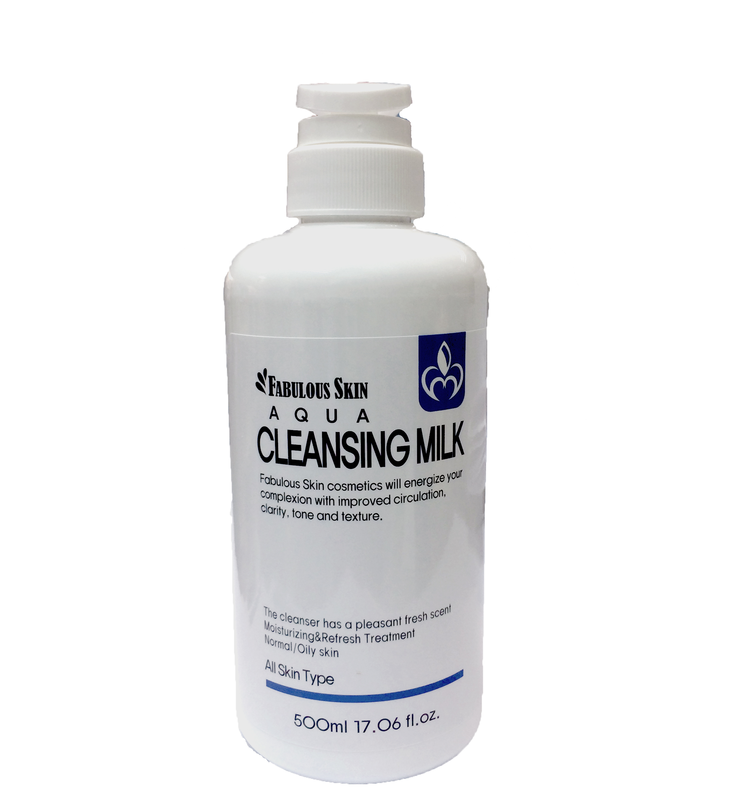 AQUA Cleansing milk 海洋骨膠原保濕潔面乳500ML