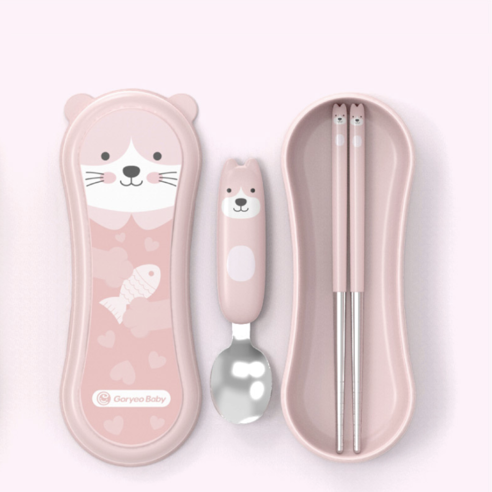 兒童萌寵筷匙組