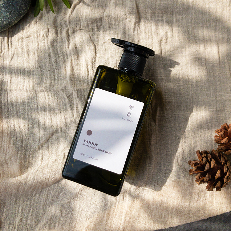 胺基酸植萃沐浴露-木質調精油