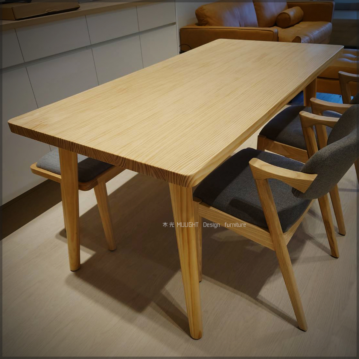 Finn北歐全實木餐桌(可訂製)