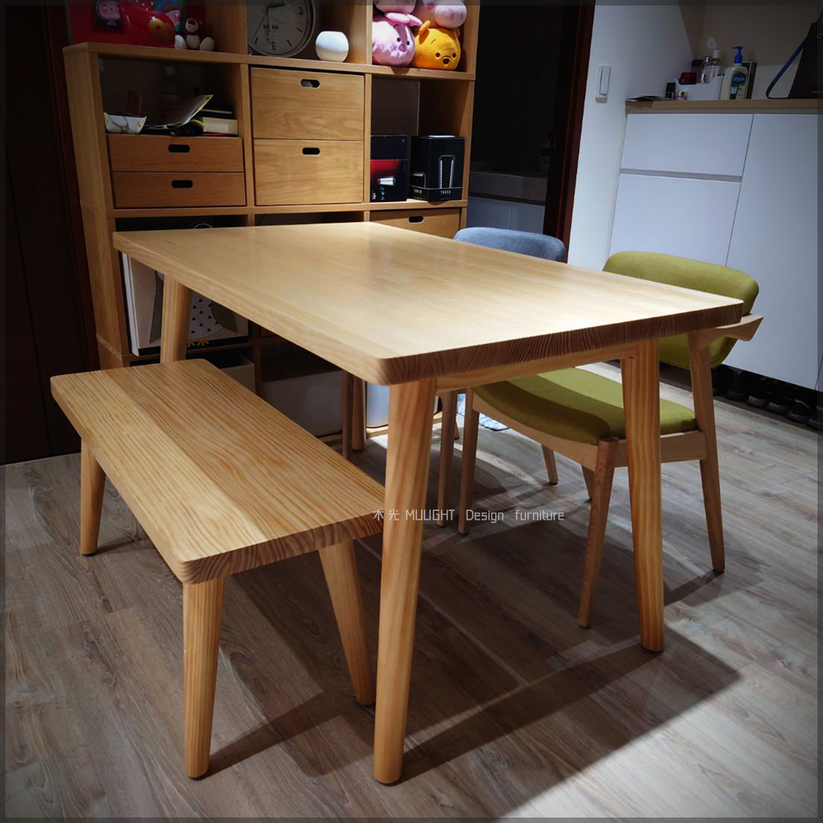 Finn北歐全實木餐桌(可訂製)