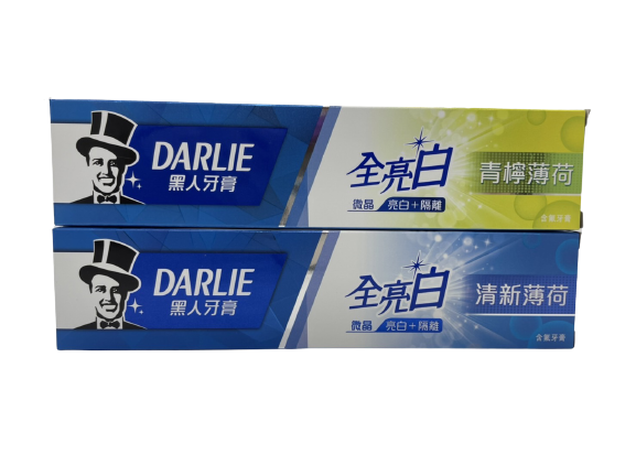 【黑人牙膏/好來】全亮白牙膏(2種香味, 140G)