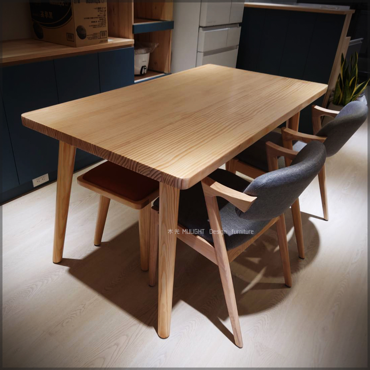 Finn北歐全實木餐桌(可訂製)