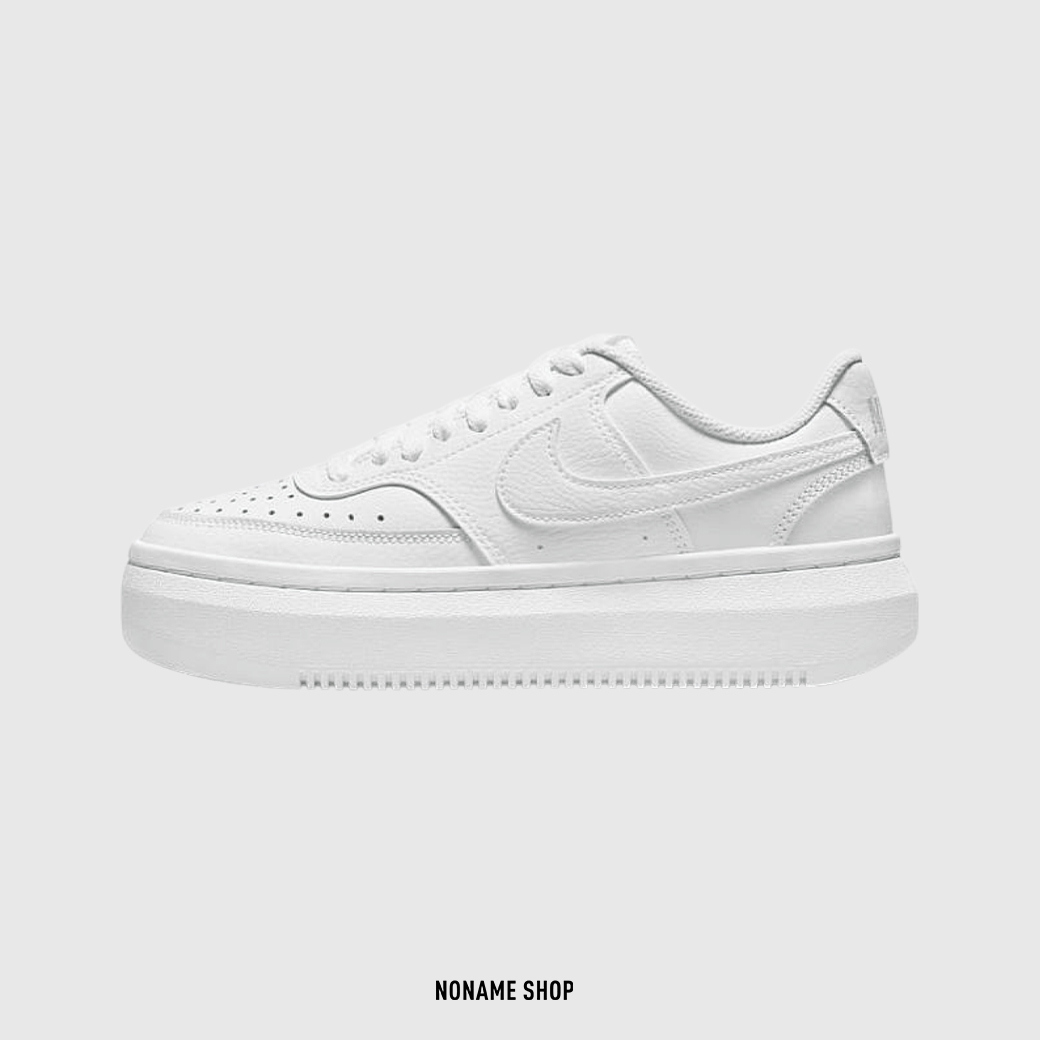 💥出清特價💥 NIKE COURT VISION ALTA Leather  基本款 簡約 厚底 小白鞋 (女款)