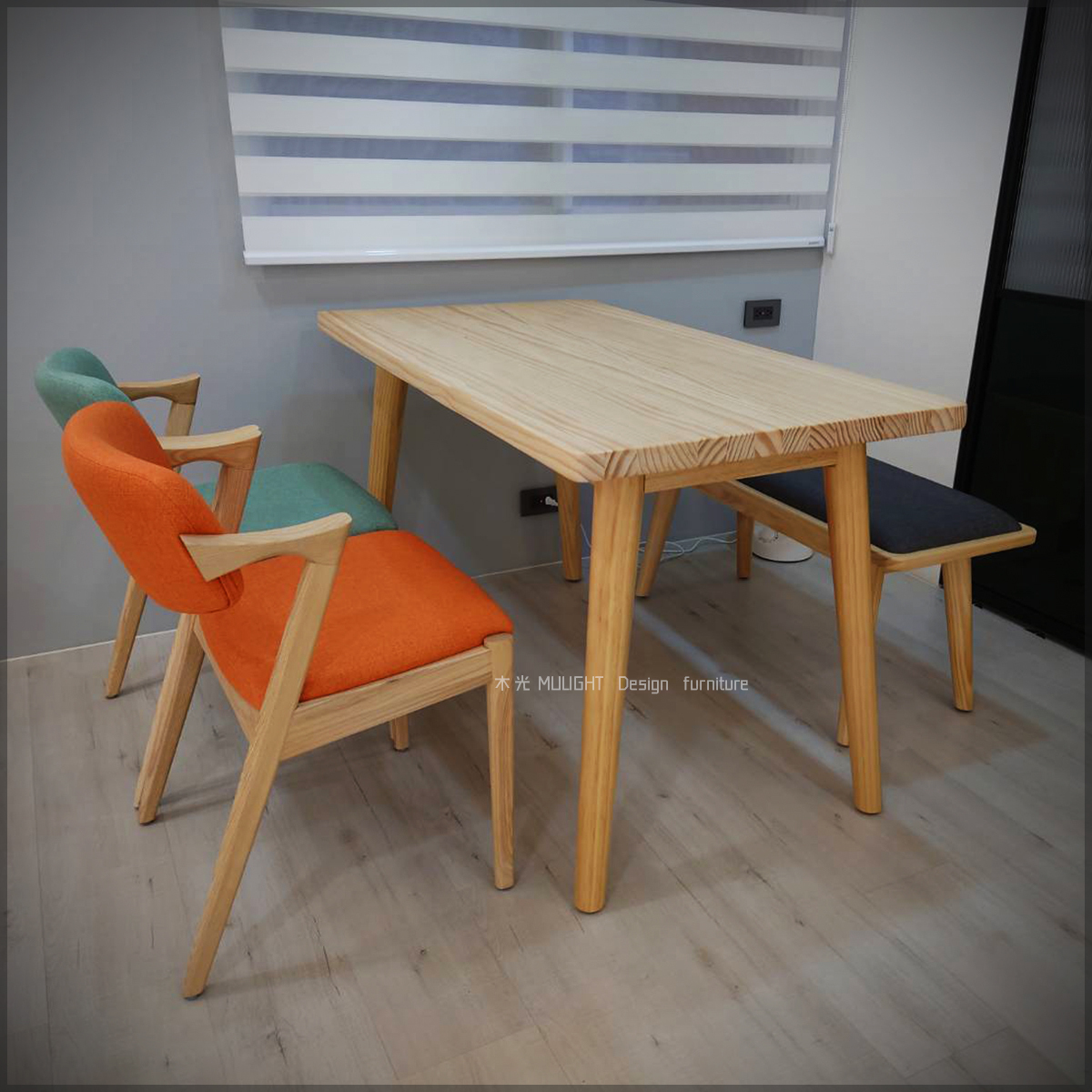 Finn北歐全實木餐桌(可訂製)