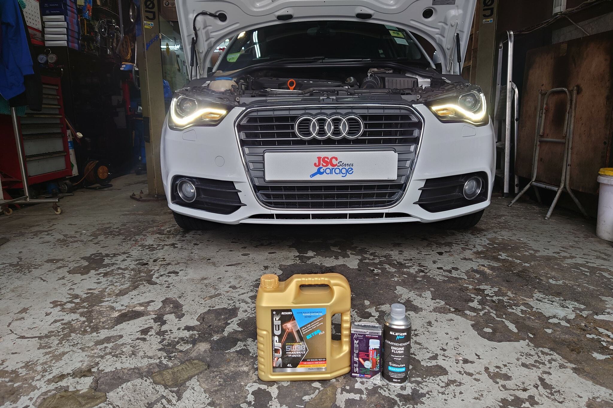 audi 奧迪 a1 jsc starex garage super nano 引擎修復 換油套餐 engine restore service package