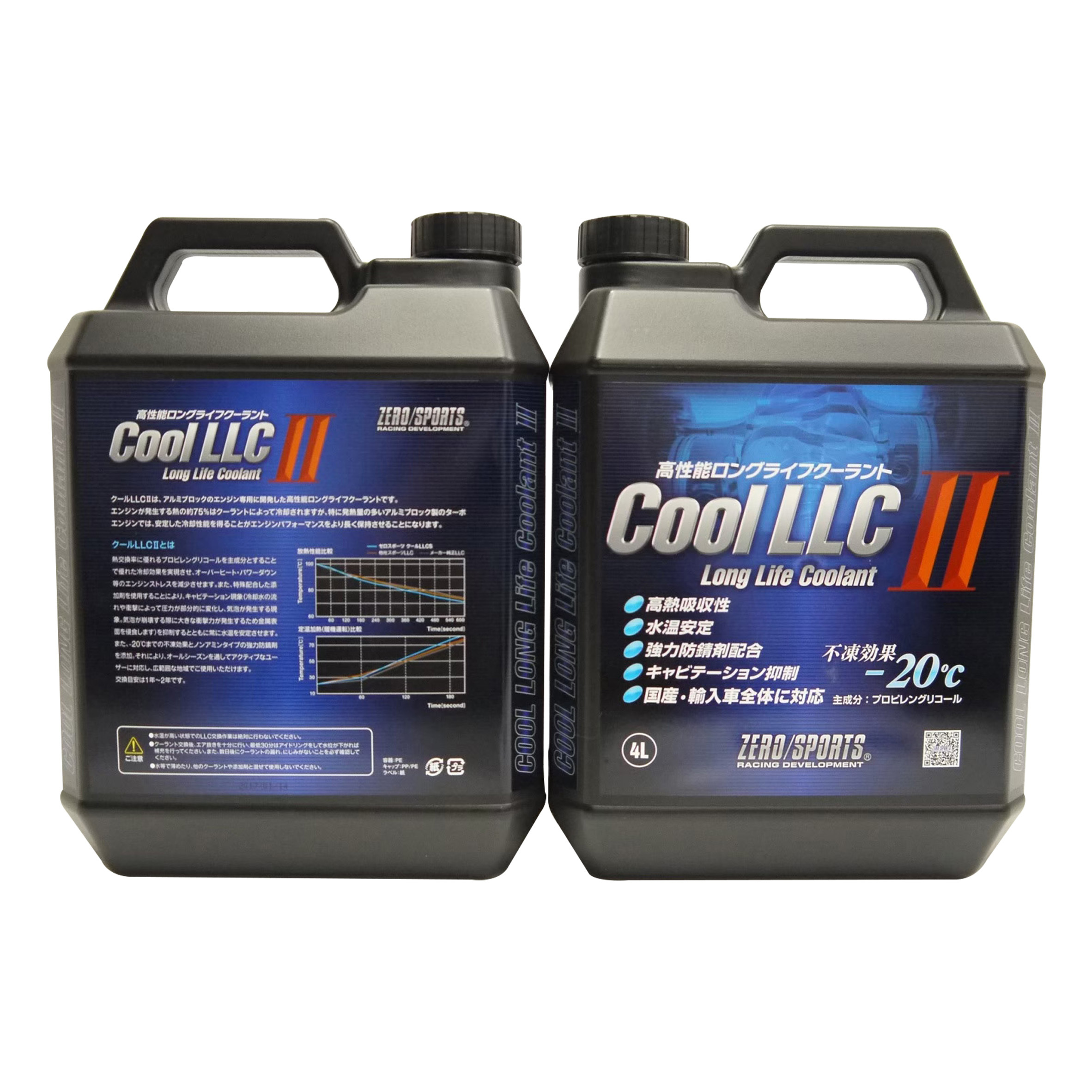 【日本ZERO/SPORTS】總代理-LLCII 防凍水箱冷卻液 (防凍保護-20℃)