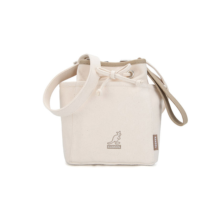 <韓國代購> KANGOL SALLY CANVAS BUCKET BAG II