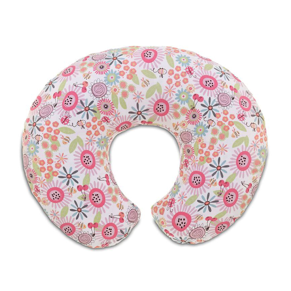 Boppy純棉多功能授乳枕-法式玫瑰