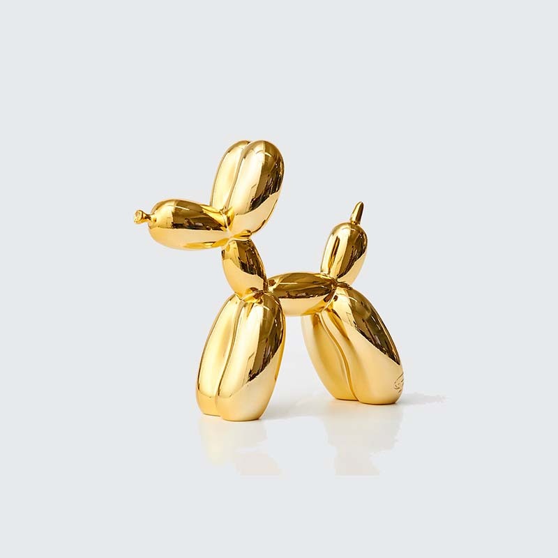 GREEN TREE PRODUCTS Medium Balloon Dog Doll Model Collection 9 Colors 17cm