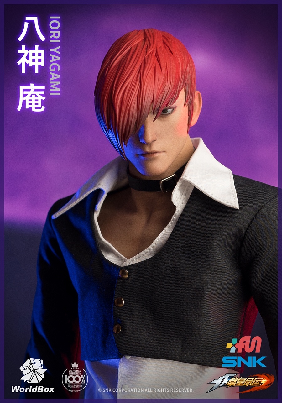 Worldbox KF100 1/6 scale The King Of Fighters Iori Yaga