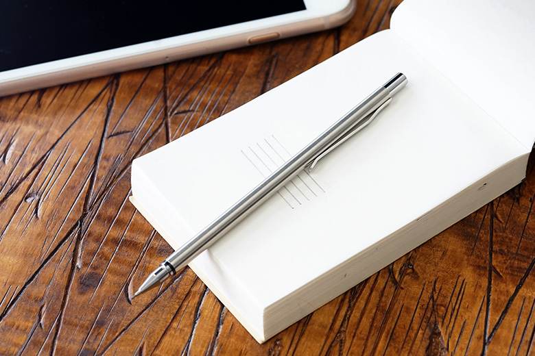 自動鉛筆＋原子筆：迷你雙頭筆