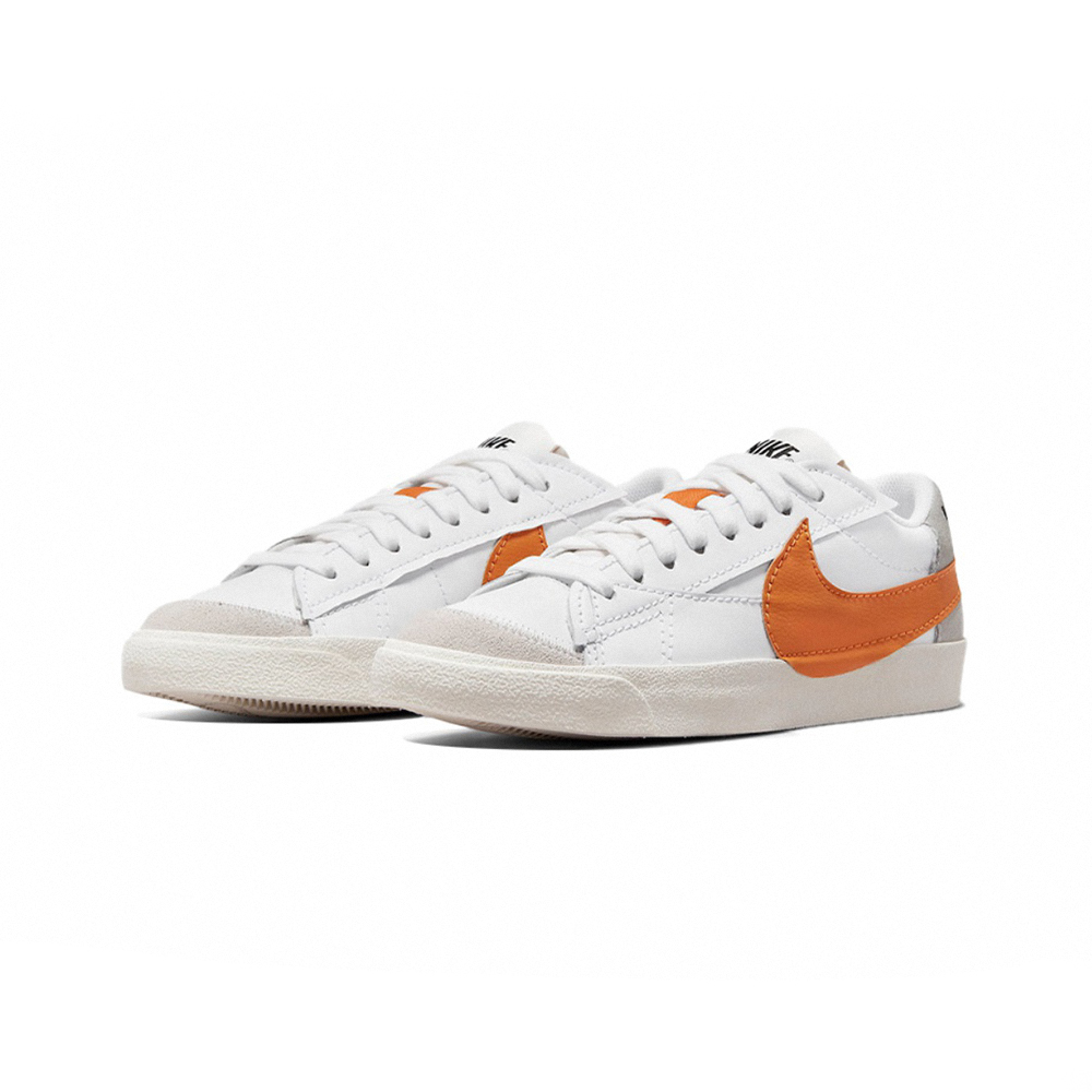 Nike Blazer Low 77 Jumbo 大勾 白橘 DN2158-100
