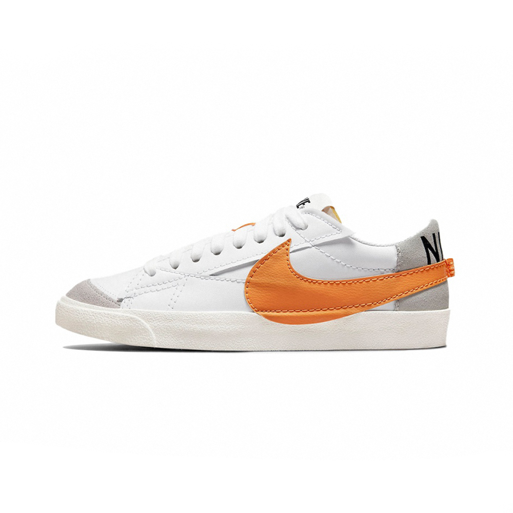 Nike Blazer Low 77 Jumbo 大勾 白橘 DN2158-100