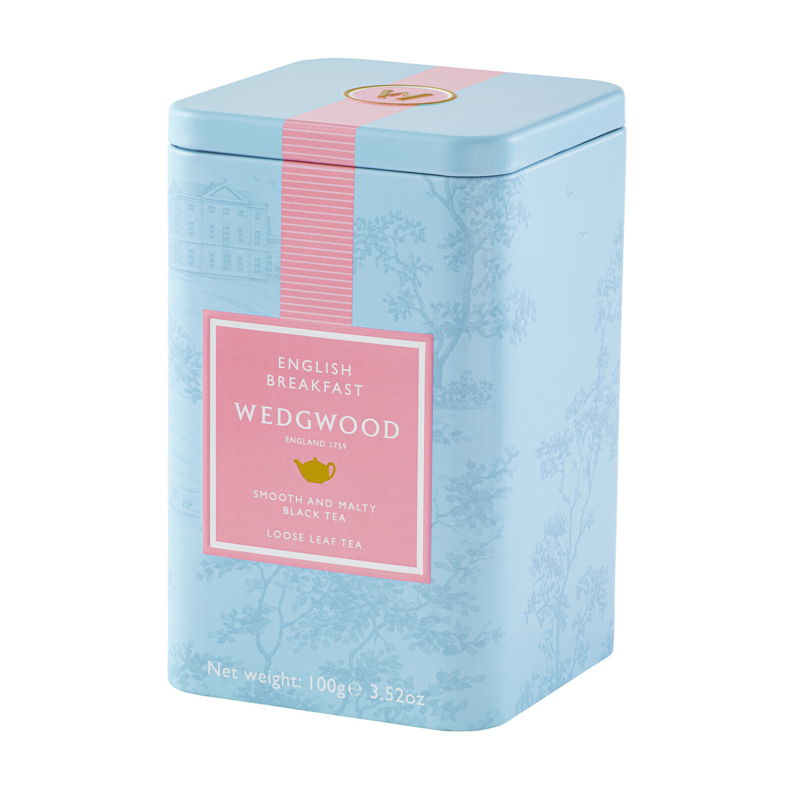 Wedgwood Signature Tea English Breakfast Caddy
