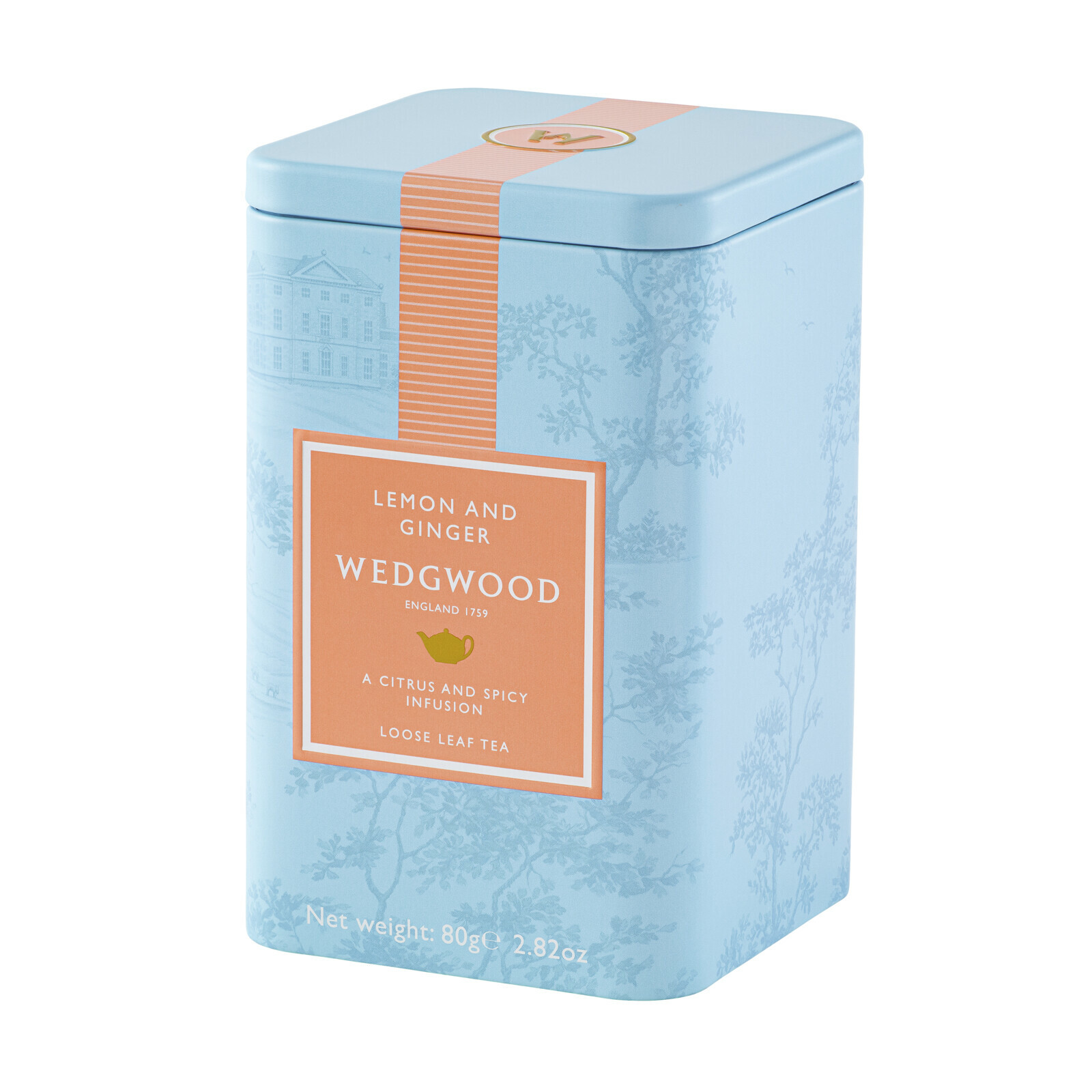 Wedgwood Signature Tea Lemon & Ginger Caddy