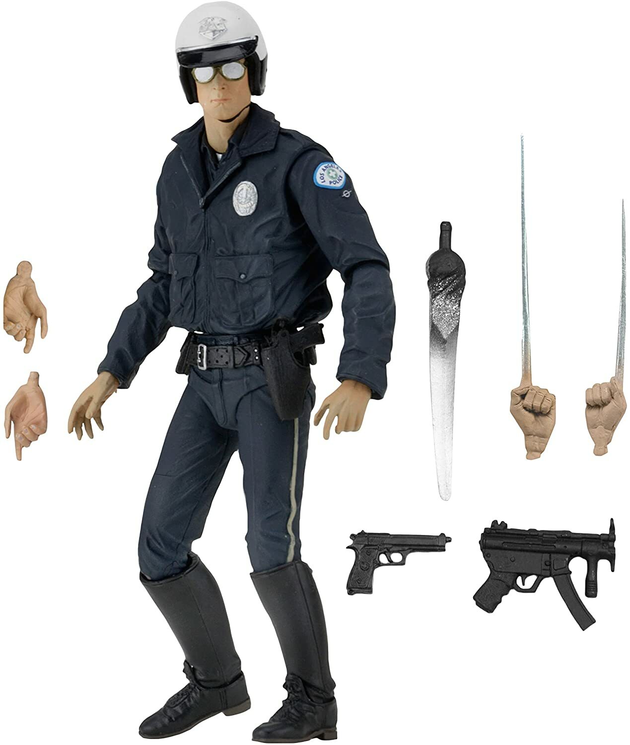 NECA：7" 終結者 2：終極 T-1000 摩托車警察