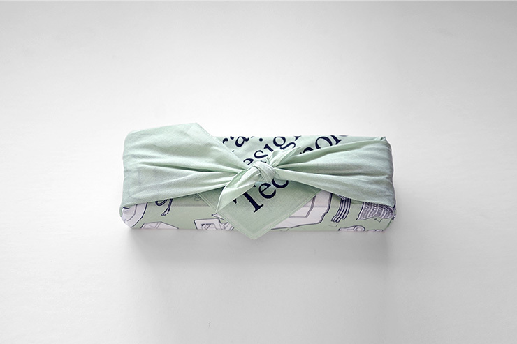 CDT 文具禮盒 - Craft Design Technology - 白綠布巾