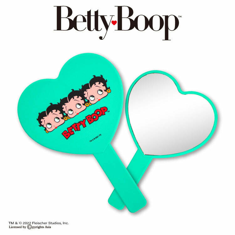 Betty Boop 貝蒂娃娃愛心手拿鏡