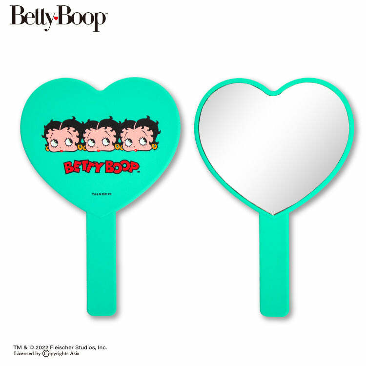 Betty Boop 貝蒂娃娃愛心手拿鏡