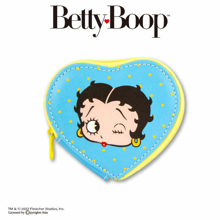 Betty Boop 貝蒂娃娃愛心零錢包