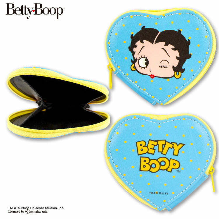 Betty Boop 貝蒂娃娃愛心零錢包