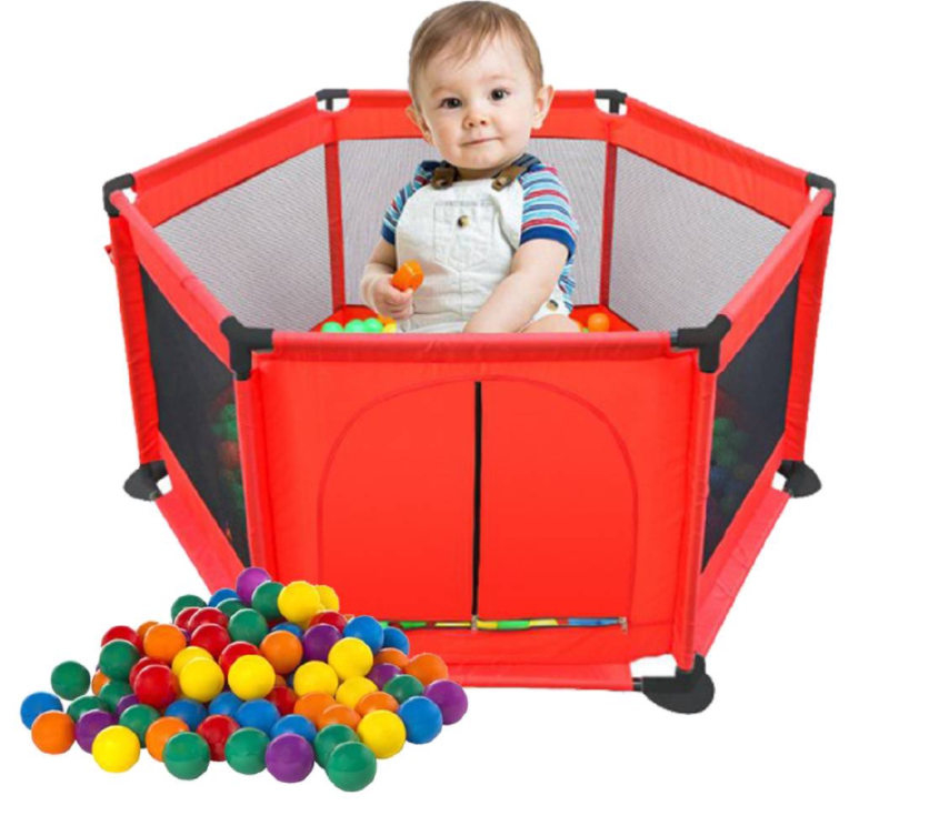 宝宝围栏Kids Fence  113cm(L) x 130cm(W) x65cm(H) (不包七彩球)