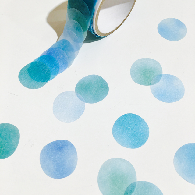 玉響の色 色票圓貼 和紙貼紙膠帶｜日本の色見本帖