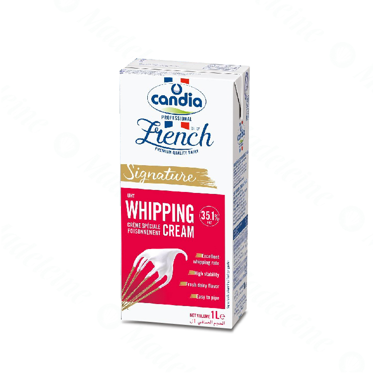 [ 鮮奶油 ]  法國 肯迪雅 動物性鮮奶油 原裝1000ml