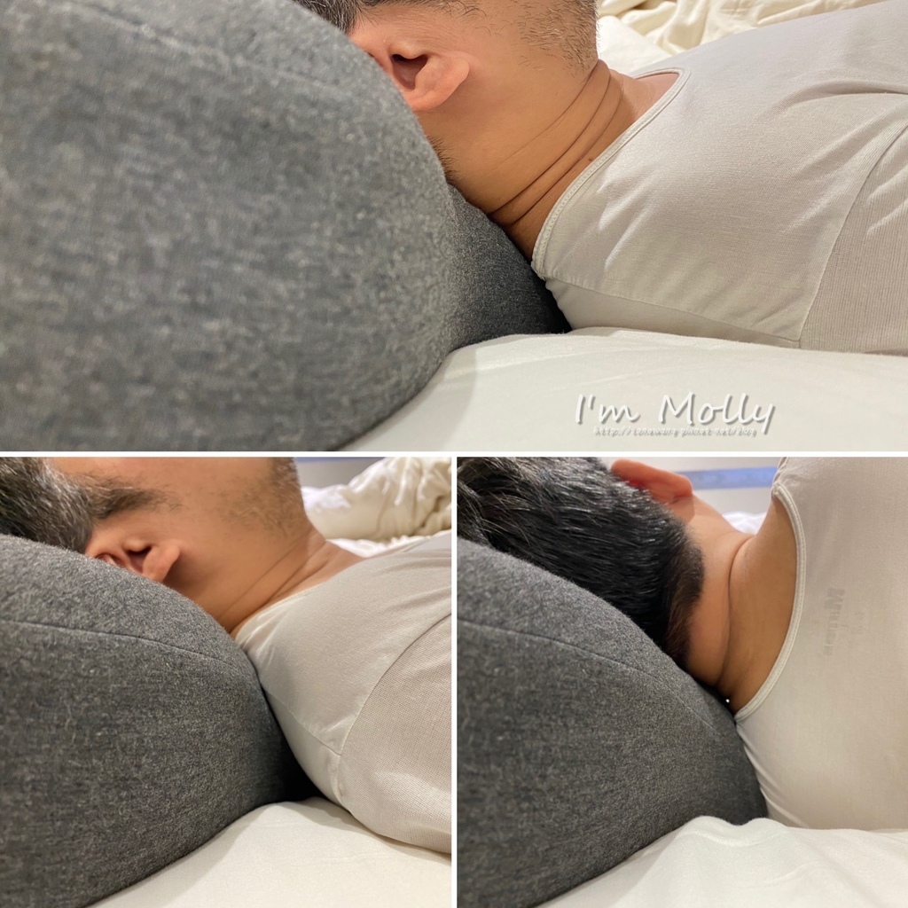 I'm拉奇始大推薦優扶磁石護頸枕，讓仰睡更舒服