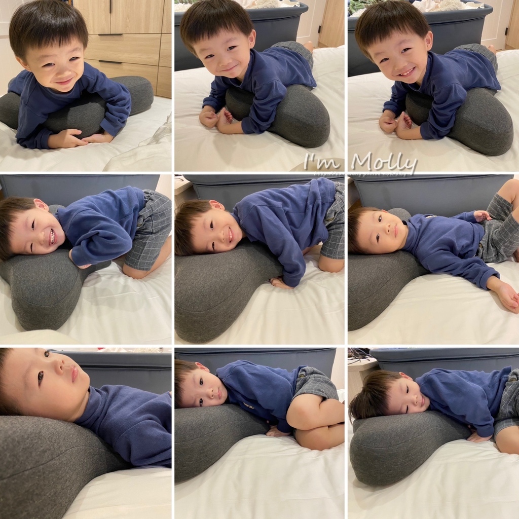 I'm拉奇始大推薦優扶磁石護頸枕，讓仰睡更舒服