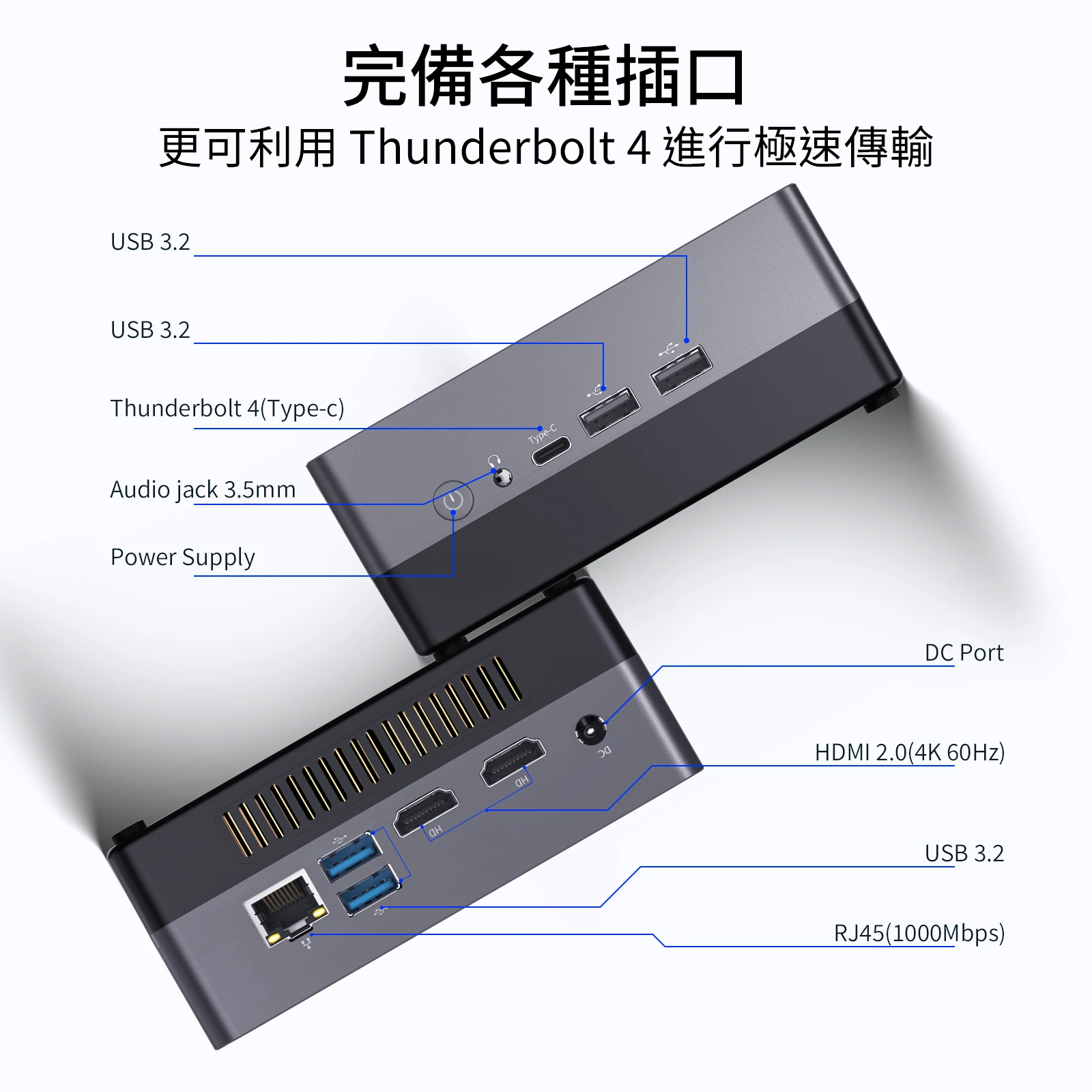 GMKtec NucBox 2 PLUS i5-1135G7 迷你電腦