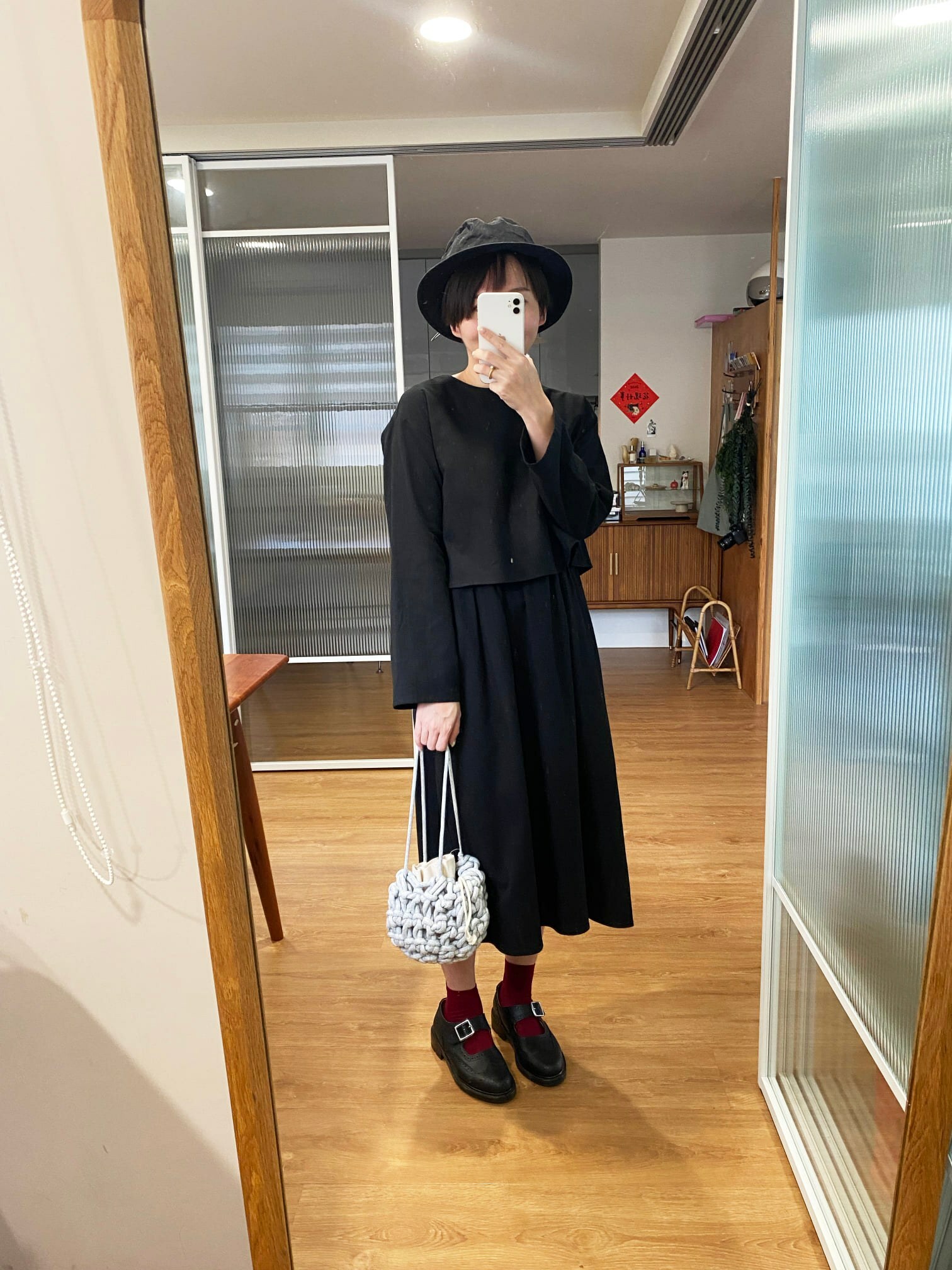 時間共舞長袖洋裝-永恆