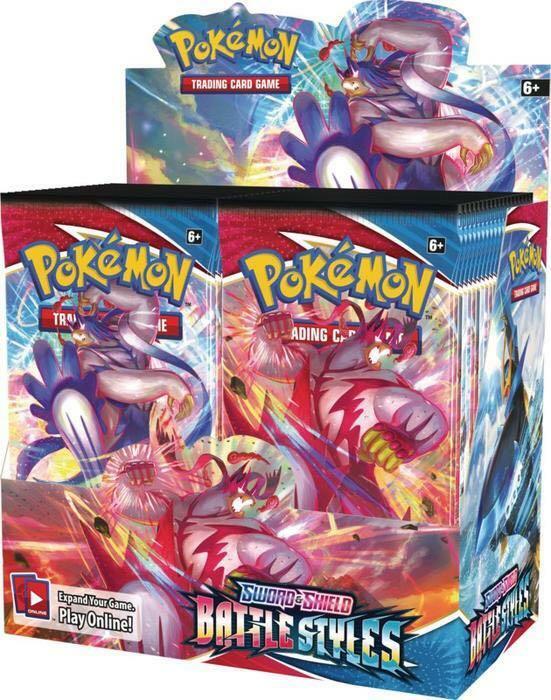 Pokemon TCG 美版 SS5 Booster Box [Battle Styles] (36 Packs)