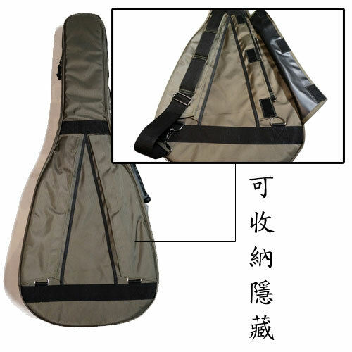 【多色】木吉他袋 ALC-UAG 1680D 木吉他軟case  BLK 黑色 【多色】木吉他袋 ALC-UAG 1680D 木吉他軟case BLK 黑色 / GRY 灰色 / OLV 軍綠色 / RED 紅色 第 3 張圖片｜三峽吉他 / Bass