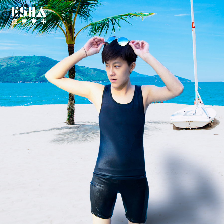 Comfy II Series - Pullover Binder + Swim Wear - Two-piece - Long【T009S】