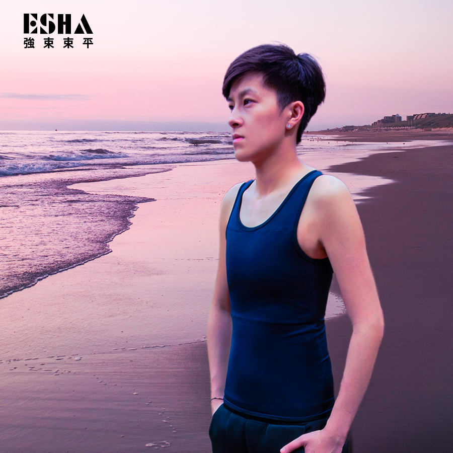 Comfy II Series - Pullover Binder + Swim Wear - Two-piece - Long【T009S】