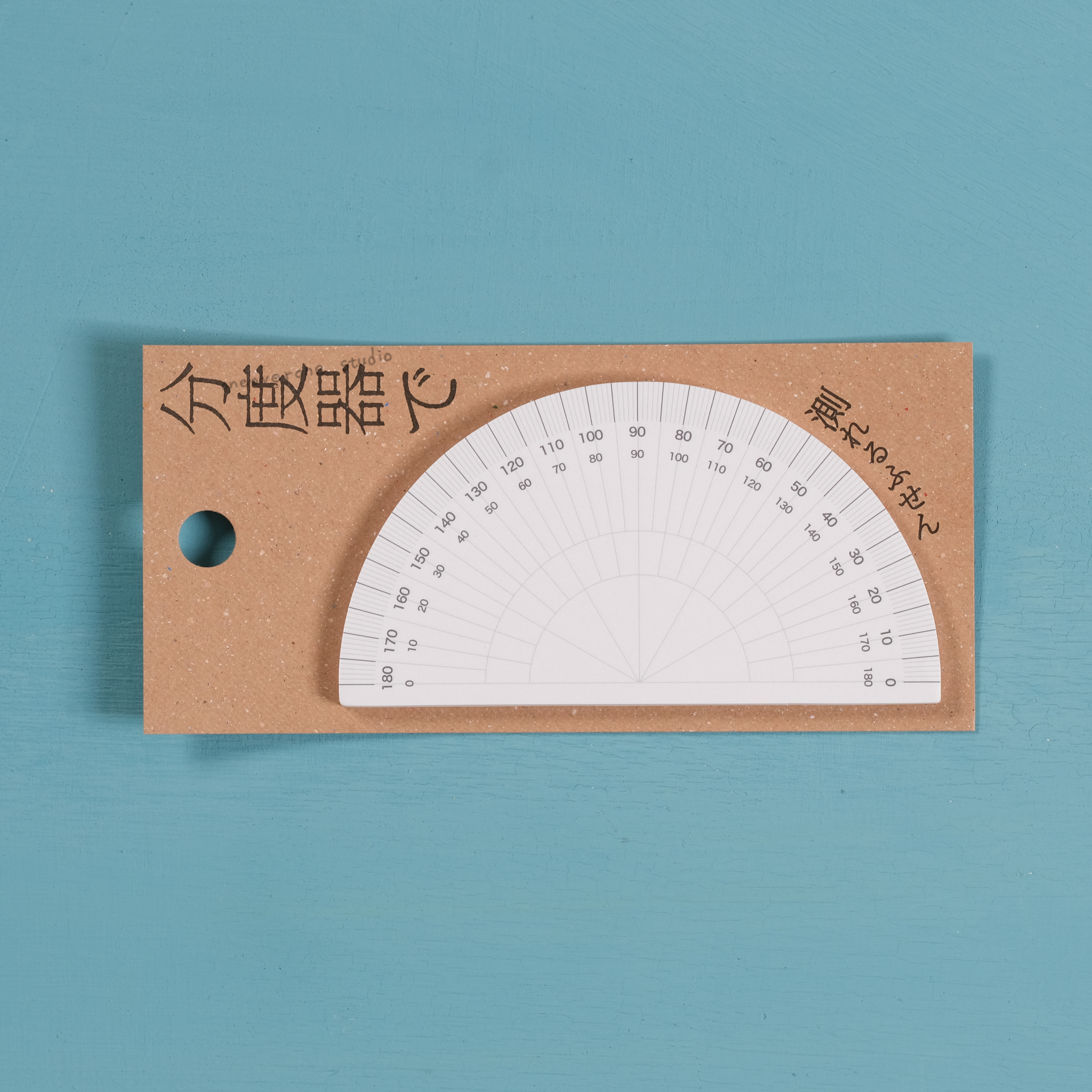 量角器與三角定規便利貼｜KAMIDEA  日本