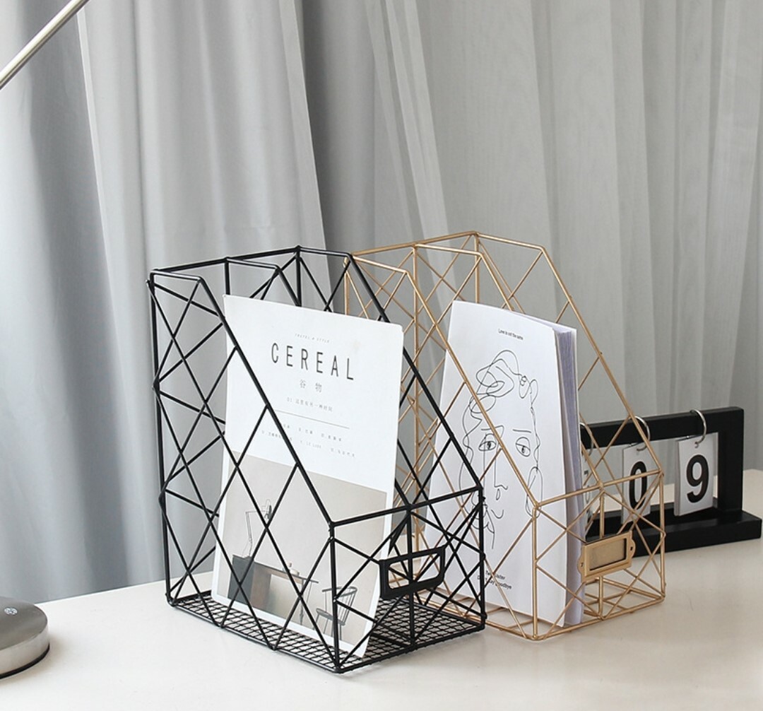 北歐風金屬文件架