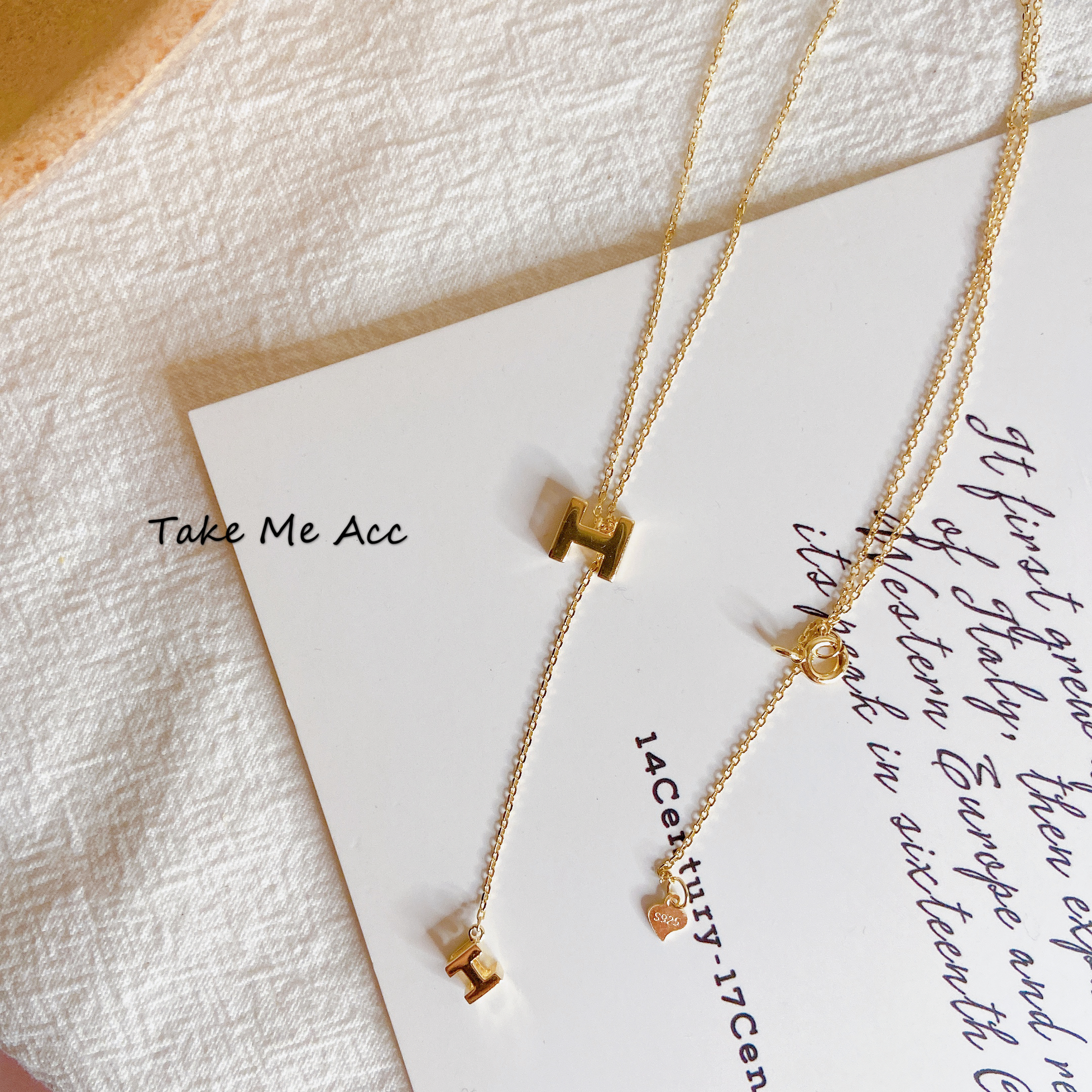 經典垂墜│純銀項鍊