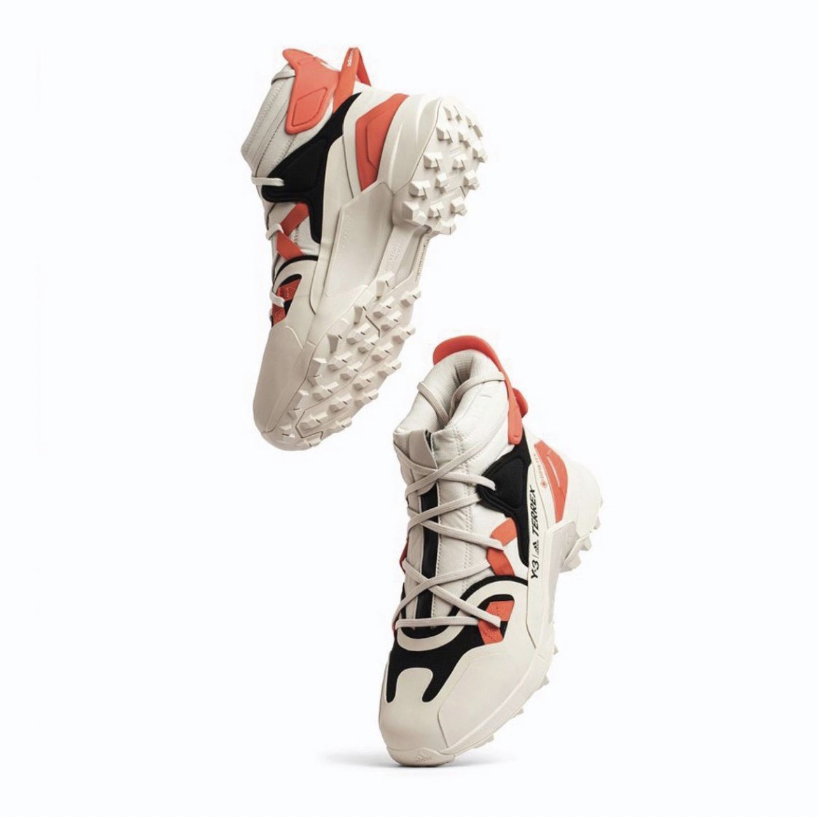 【 Y-3 TERREX SWIFT R3 GTX 頂級鞋款 - 黑 奶茶 】