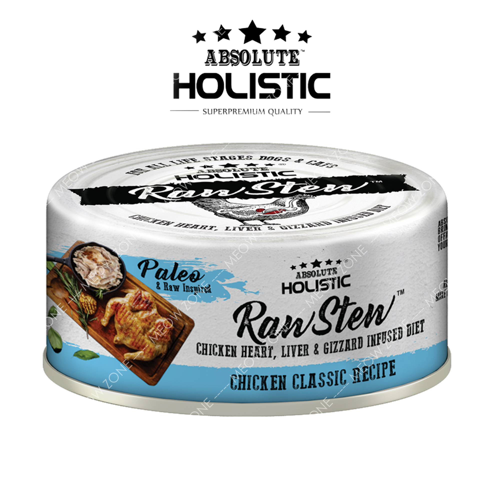 Raw Stew頂級鮮肉主食罐 - 經典雞 Chicken Classic Recipe 80g