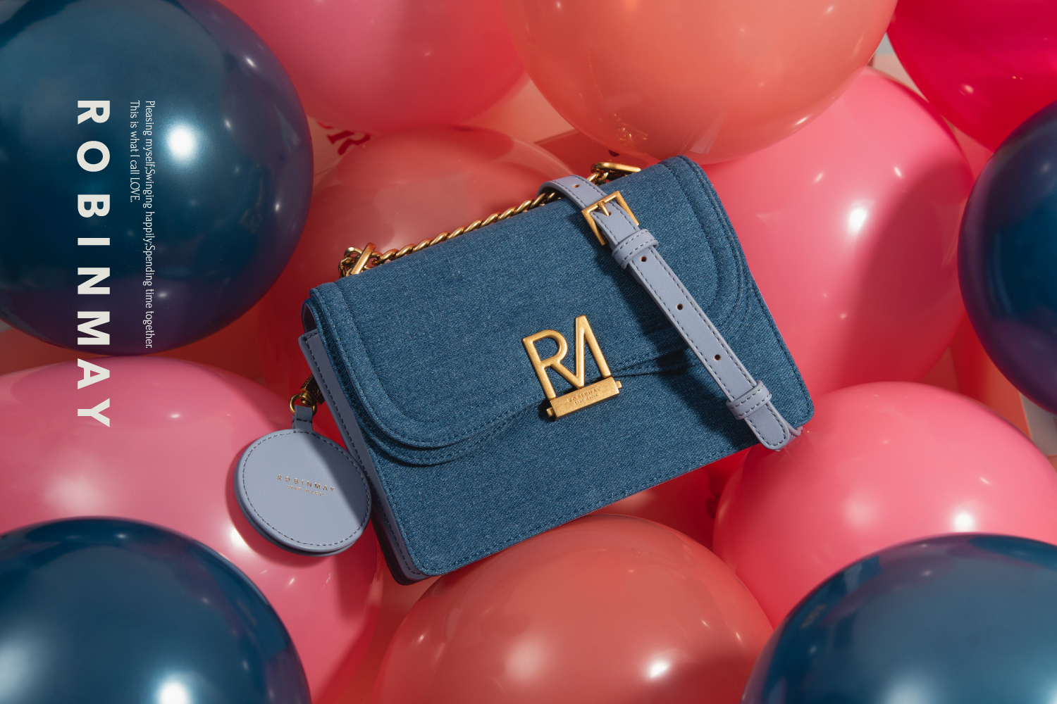 ELLY 丹寧斜背包限定版