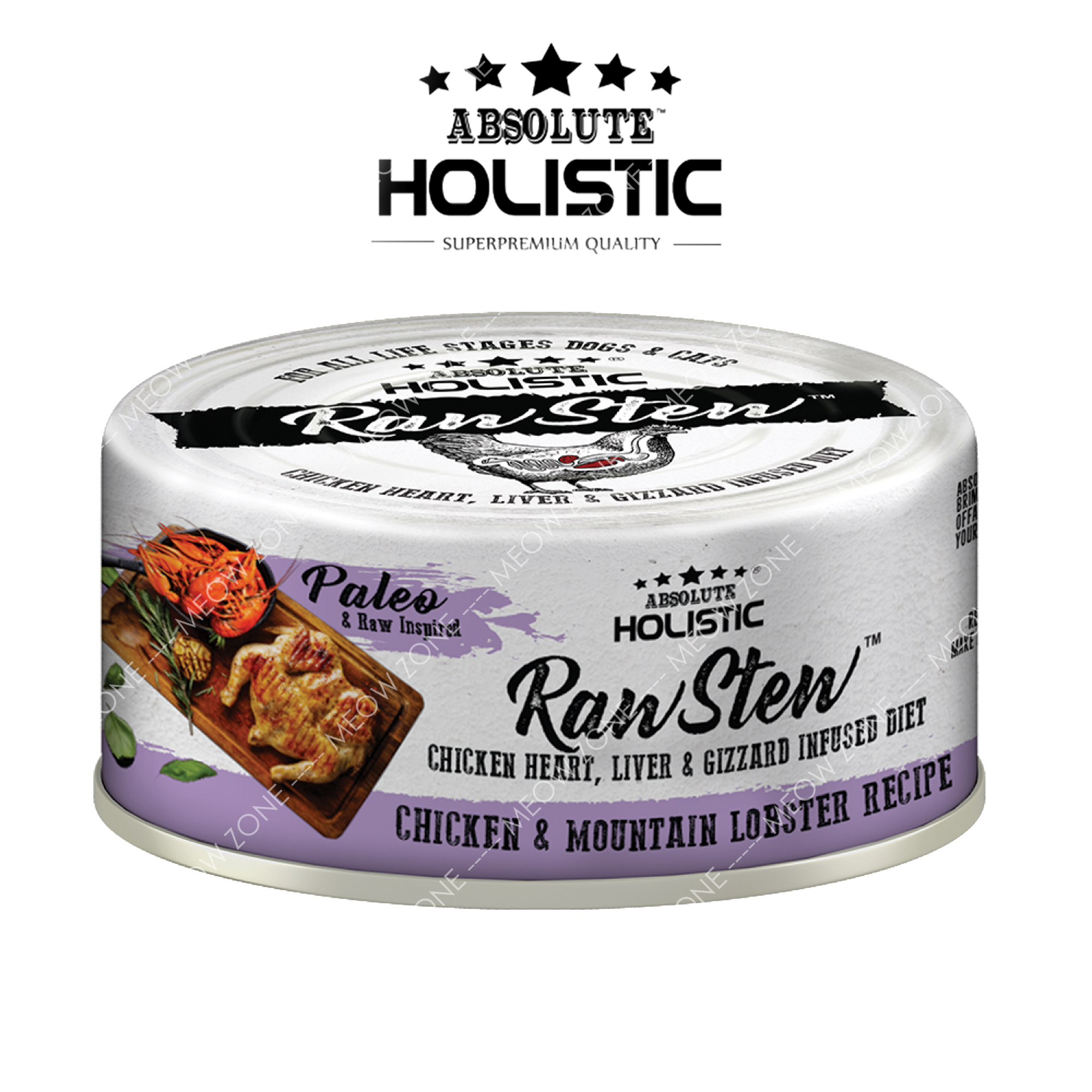 Raw Stew頂級鮮肉主食罐 - 雞+龍蝦 Chicken & Lobster Recipe 80g